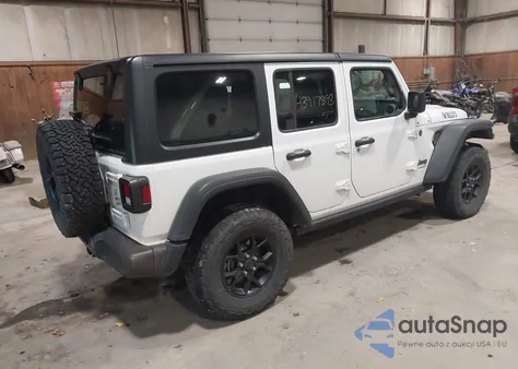 2024 Jeep Wrangler 4Xe Willys 4Xe from USA, damaged, VIN 1C4RJXN63RW145246